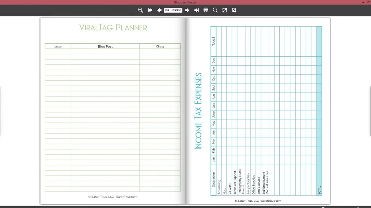 blogging-binder-sarah-titus-youtube