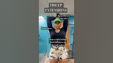 Tricep Extension #triceps