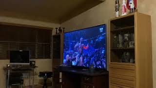 UFC 285 Jon Jones Vs Cyril Gane live crowd reaction