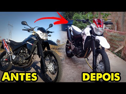 MUDEI A COR DA MINHA XT 660 – QUANTO GASTEI??