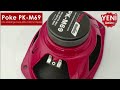 Poke PK-M69 Oto Midrange Oval 6x9 İnç 600w 100rms Kapaklı