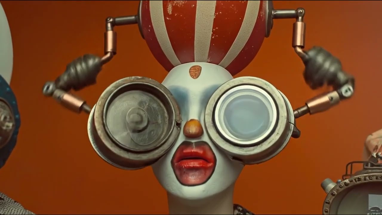 Alien Headgear Showcase — Surreal Balloon Machine Creatures | AI Film by Kit Elliott