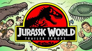 Jurassic World - ALL Trailer Spoofs - TOON SANDWICH