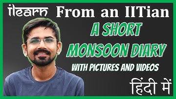 HoneyDew Chapter 8 - Part 1 | A Short Monsoon Diary | NCERT Class 8 English | Hindi Explanation