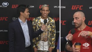 UFC 276 post-fight: Charles Oliveira's message to Alex Volkanovski