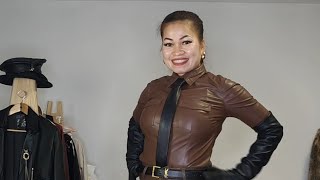 GRWM: WINTER BROWN OUTFIT |  +  NEW BROWN PANTS REVIEW |  Lerma Brijana