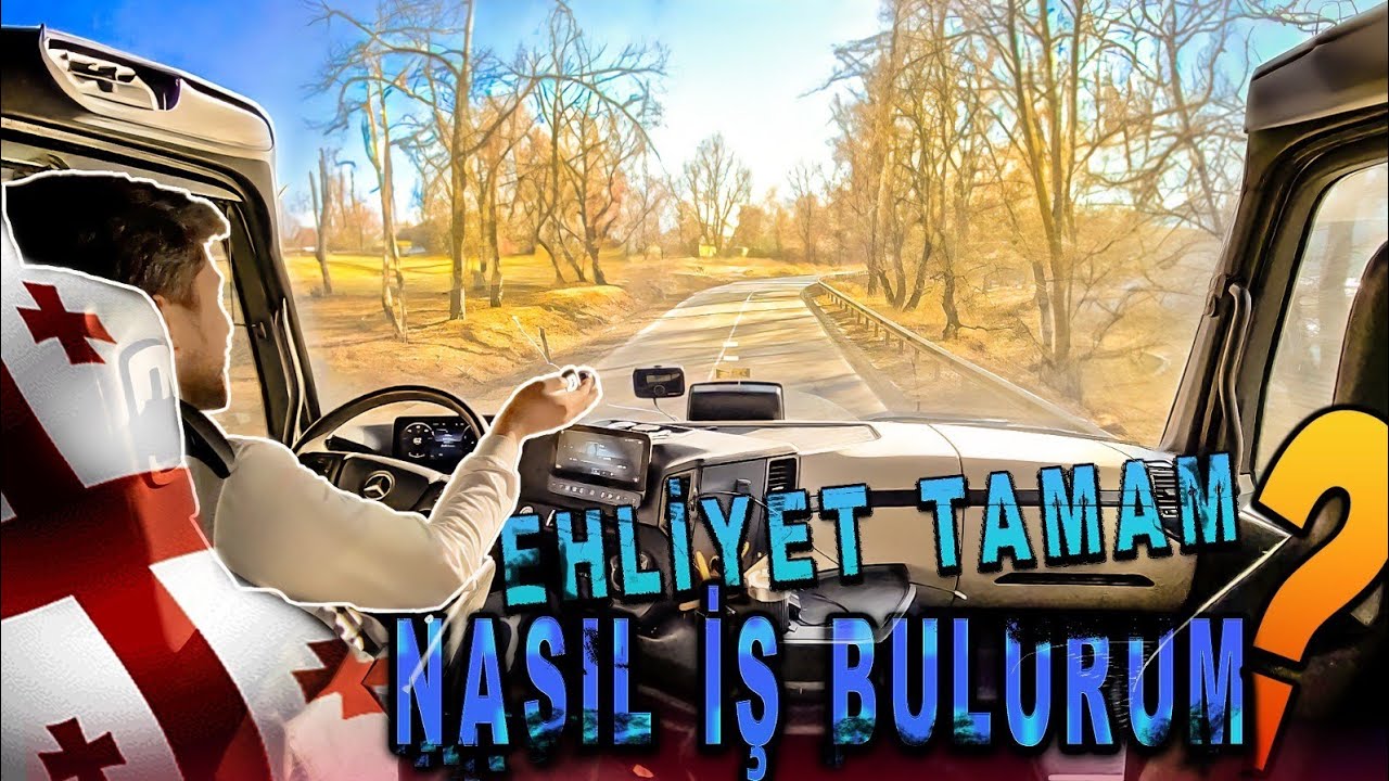 Mercedes Gürcistan'ın Virajlarını İnletiyor | Nasıl Tır Şöförü Olunur? Sorularınızı Cevapladım