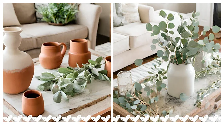 Rustic Elegance: Farmhouse-Inspired Coffee Table Decor Ideas