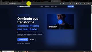 CRIANDO PÁGINA D EVENDAS PARA CURSO ONLINE - FEITA COM LOVABLE