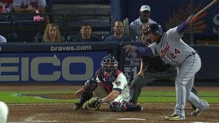 DET@ATL: Roe strikes out Cabrera with bases loaded
