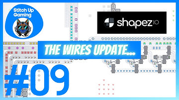 #9 Lets Play Shapez IO The Wires Update | A Huge Fan Of That!