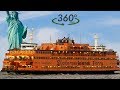 The Staten Island Ferry (From New York City to Staten Island) || VR 360º 4K