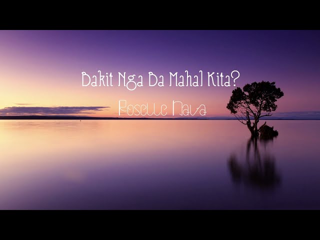 Bakit Nga Ba Mahal Kita by Roselle Nava/Gigi de Luna | English Version class=