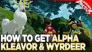 How to Get Kleavor \& Wyrdeer in Pokemon Legends Arceus