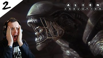 My VERY FIRST ENCOUNTER with the Alien...... Alien Isolation Blind Playthrough | Part 2