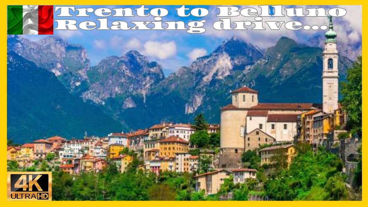 [Расслабляющая живописная поездка по Италии] От Перджине [Тренто] до Керо [Беллуно]