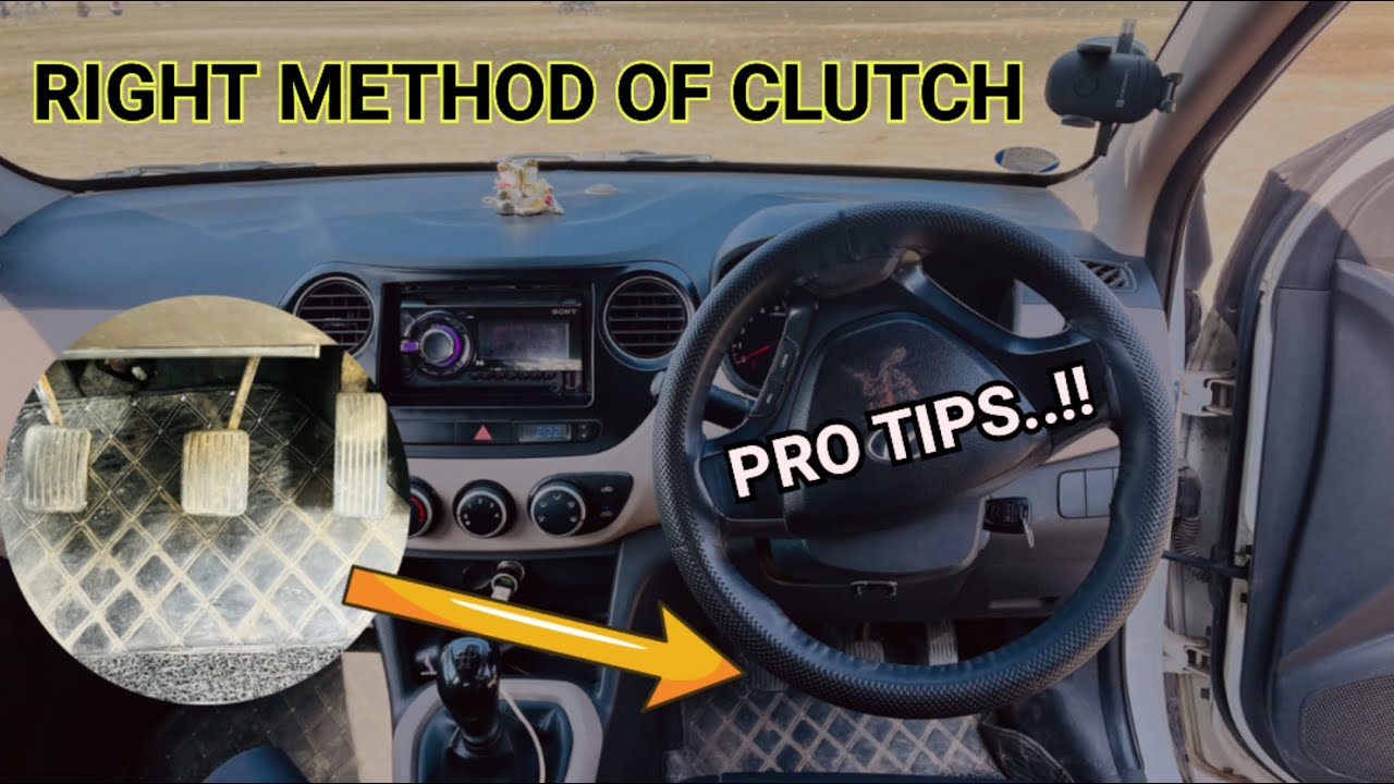 CLUTCH use करने का सही तरीक़ा for car driving… Drivewithankit YouTube