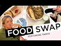 FOOD SWAP! | Tanya and I switched diets for a day! Here’s what happened!