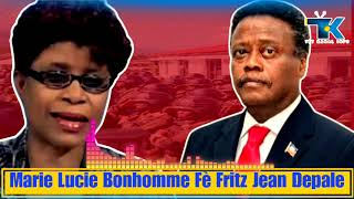 Marie Lucie Bonhomme Fè FritzJean Depale Anba Kesyon,FritzJean Oblije Bay Tout Verite Sou Sakap Pase