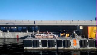 SR 520 Floating Bridge construction December 31, 2015