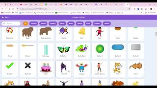 How to make a play button with scratch