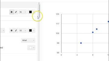 Trendline in Google Sheets