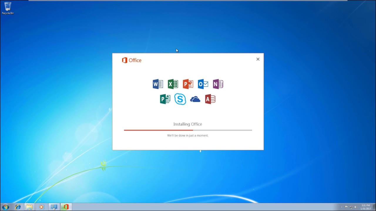 Office 16 Windows 7 Install Youtube