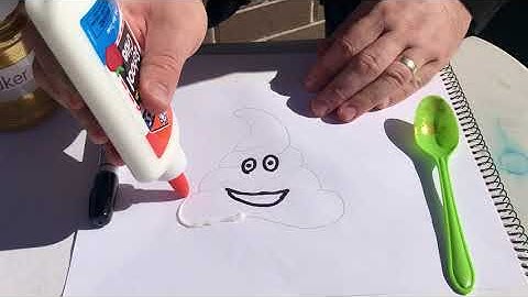 Art with Nathan (Proloquo2Go) - Glitter Poop Emoji