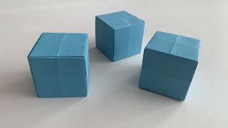 How To Make Origami Cube