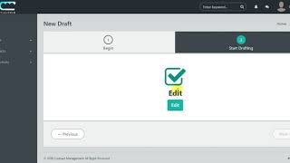 How-To: Create a Contract Draft from Clauses