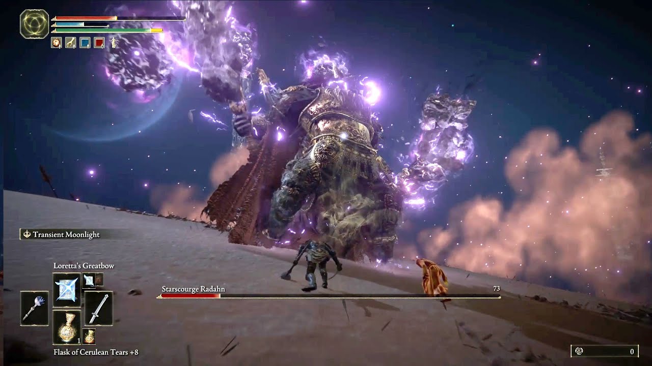 Elden Ring How to beat Radahn using Loretta's Greatbow YouTube