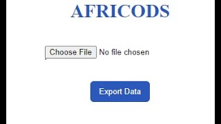 Making a Simple Data Exporting and Importing App using HTML, CSS, and JavaScript