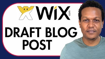 HOW TO DRAFT BLOG POST IN WIX