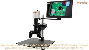 iVideo-0325 FA 3D Video Microscope from China manufacturer - Mikrosize#microscope #microsoft