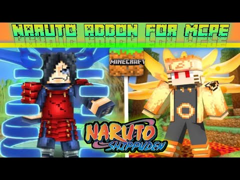 Best Naruto Mod For MCPE 1.19 || Naruto Mod For Minecraft Pocket edition || Naruto Shippuden Addon||