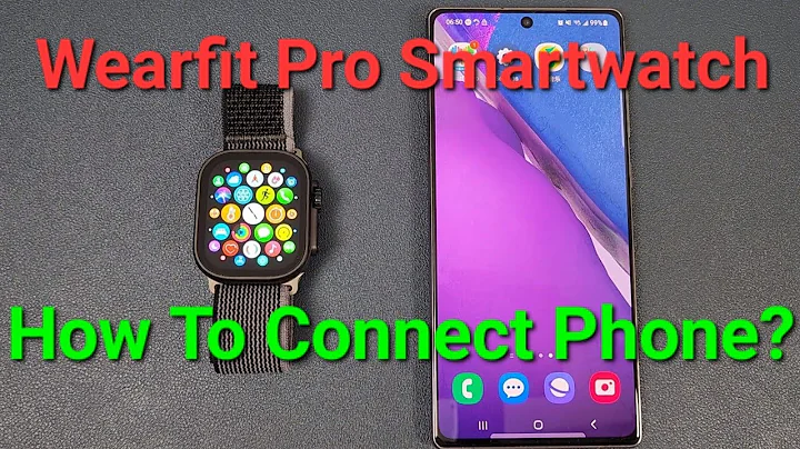 Wearfit Pro Smartwatch How to Connect with Phone? Detailed Setup Steps-Sample Watch: JS29 PRO MAX