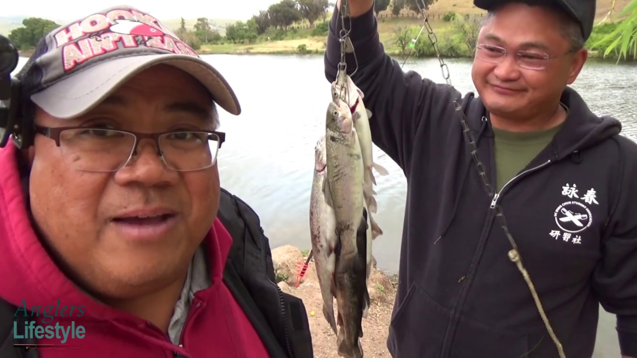 Fishing With Rudy At Sandy Wool Lake Milpitas CA - YouTube