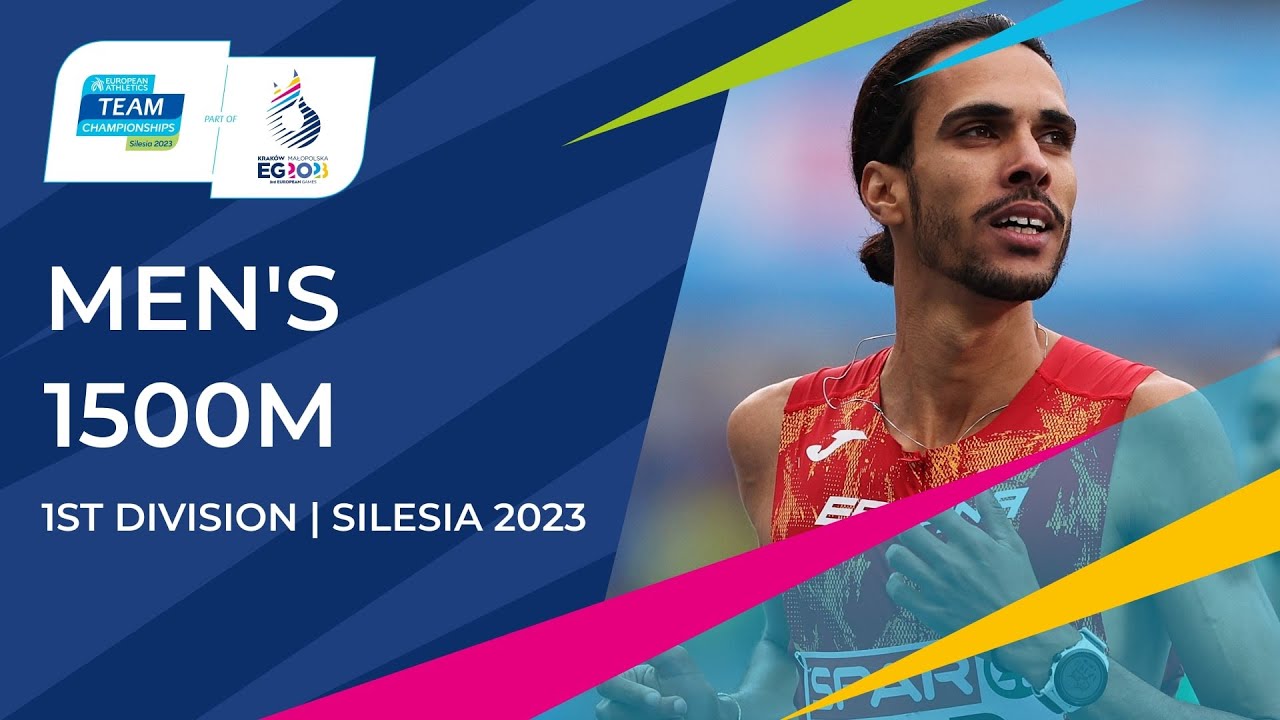 Men's 1500m | Full race replay | Silesia 2023 European Athletics Team ...