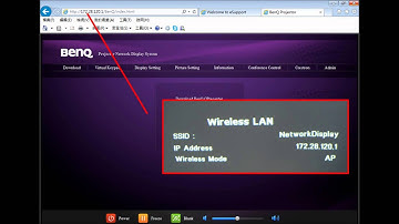[BenQ FAQ] Projector_Network Control Function_MX822ST