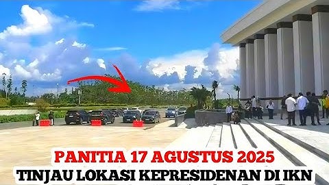 LATEST UPDATE ON IKN‼️Preparations for the August 17, 2025 Ceremony at IKN Nusantara are Starting...