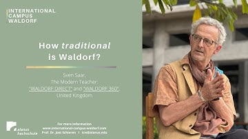 ICW 2025: Sven Saar - How traditional is Waldorf?