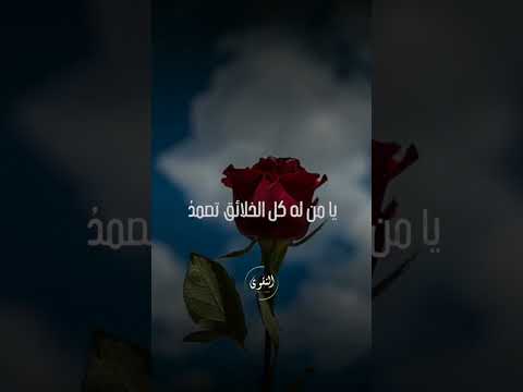 يارب لك حمدا ليس غيرك يحمد