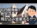 右四間飛車で教会に飛び込み営業するヤツ