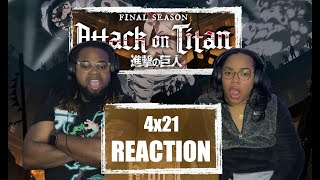Attack on Titan 4x21 "From You, 2000 Years Ago" REACTION!!