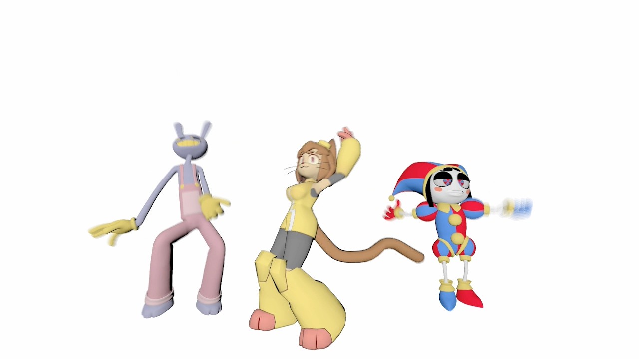 KIT DANCING | (FT. POMNI AND JAX) | [SFM\The Amazing Digital