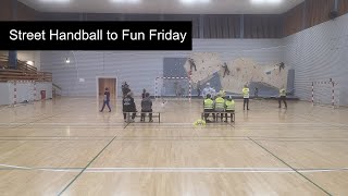 Fun Friday Event With Street Handball, Bramming, Denmark