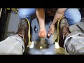 LONG DAY OF WORK? TAKE A SEAT AND RELAX | ANGELO SHOE SHINE ASMR