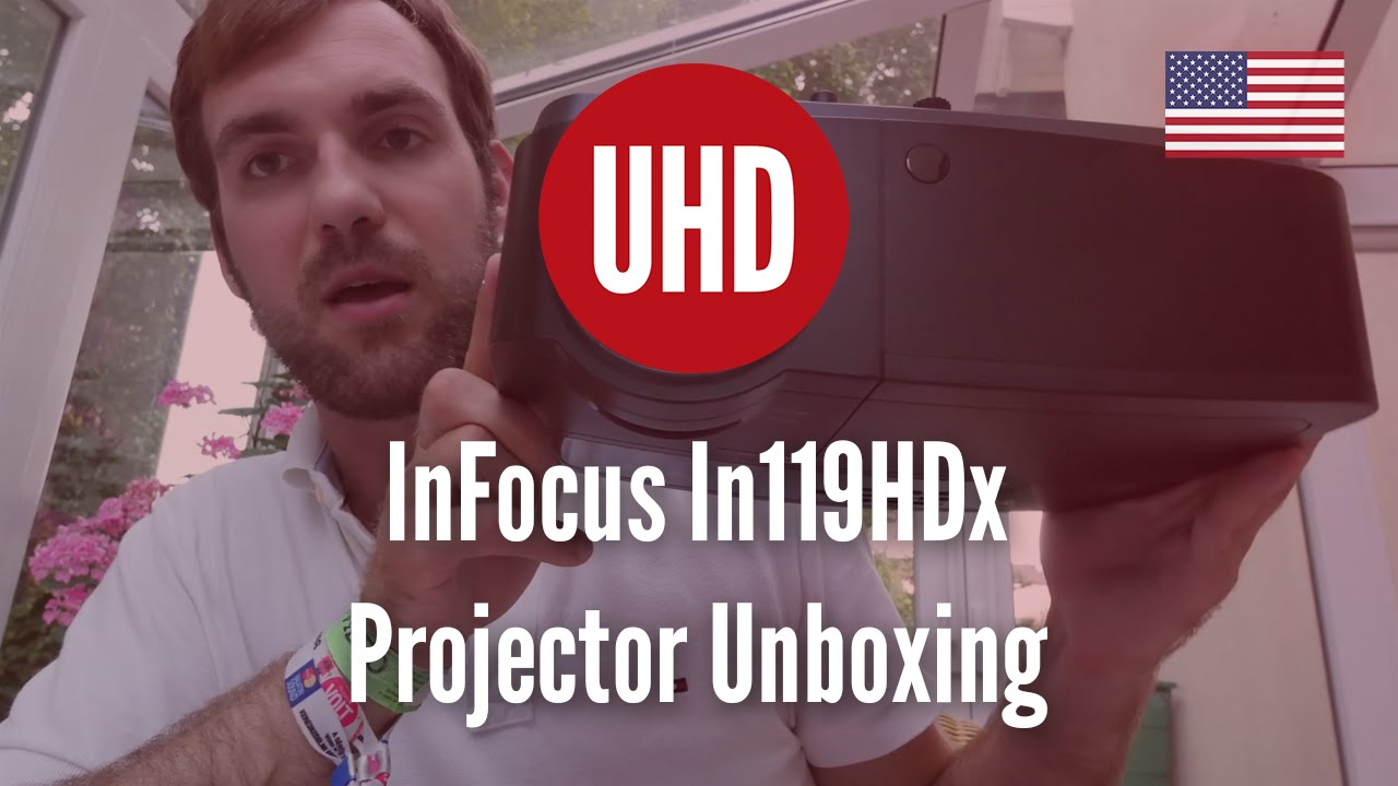 InFocus In119HDx Projector Unboxing [4K UHD] - YouTube