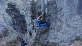 Escalada en Piedrasecha, "El anillo del nibelungo" 7b+