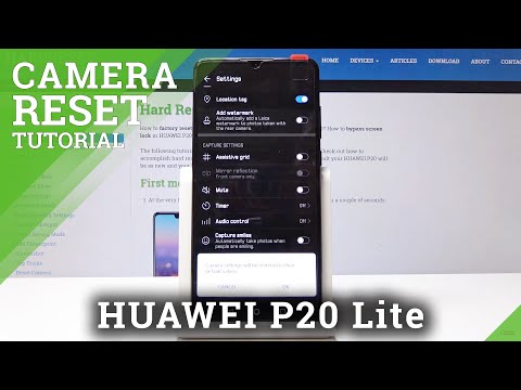 How to Fix Camera Errors in HUAWEI P20 / P30 - Reset Camera Tutorial